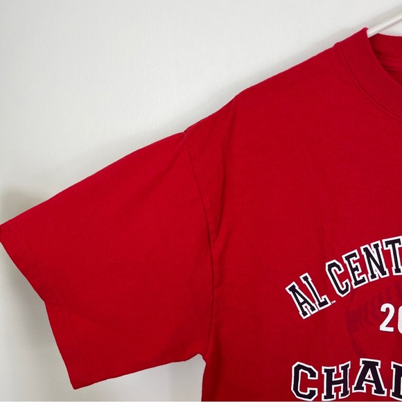 Cleveland Indians Tshirt 2007 Chief Wahoo Sz Lrg Tribe Time Red Gear For Sports - Picture 5 of 9